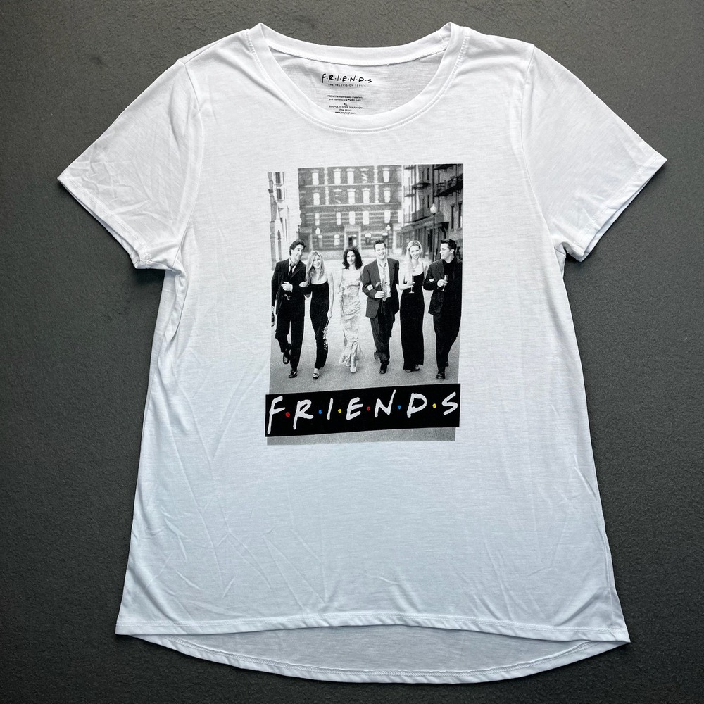 Friends‎ TV Show The Television Series White Graphic T Shirt XL